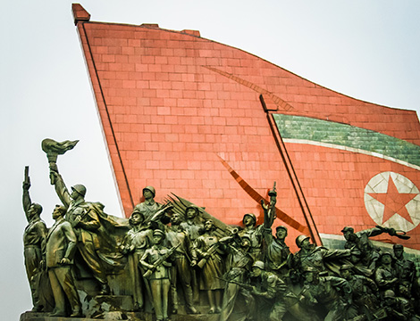 North Korean Monument