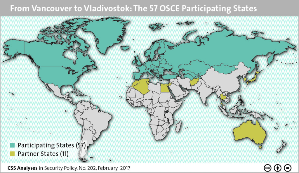 From Vancouver to Vladivostok: The 57 OSCE Participating States – CSS ...